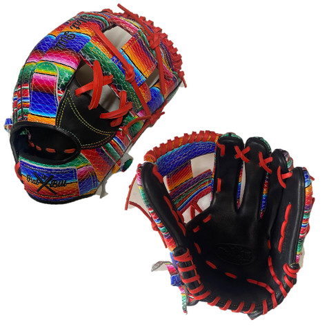 Custom Flat Bill SERAPE 11.5" Baseball Glove