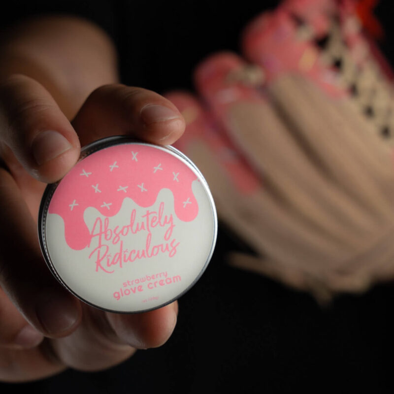 strawberry ice cream scented baseball glove conditioner