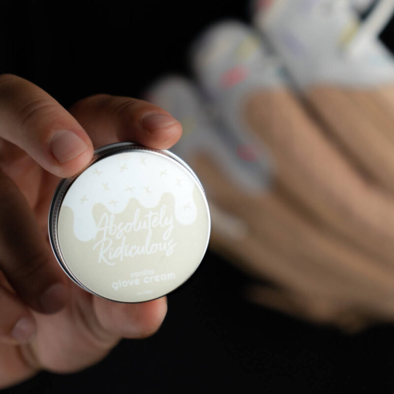 vanilla ice cream scented baseball glove conditioner