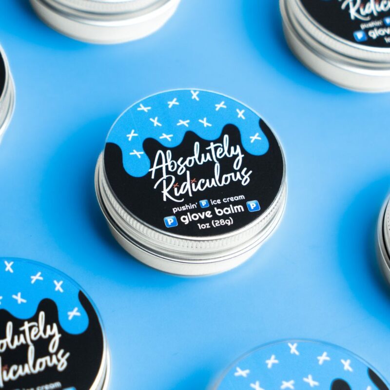 pushin' 🅿️ ice cream scented baseball glove conditioner